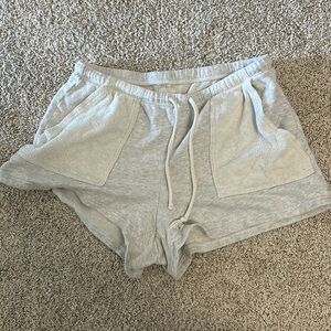 Gray Aerie Shorts, Medium. No rips,stains or imperfections